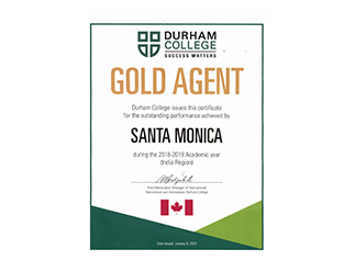 Durham College - Gold Agent Certificate