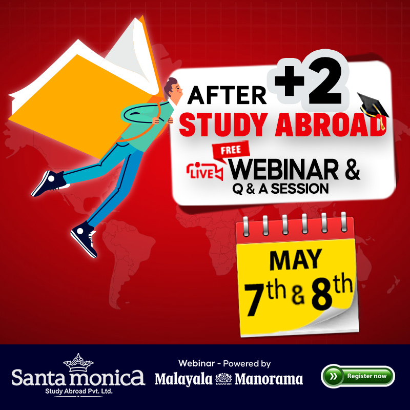Study abroad after 12th webinar- Santamonica