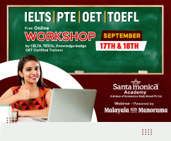 Free Online Workshop : IELTS, PTE, OET, TOEFL