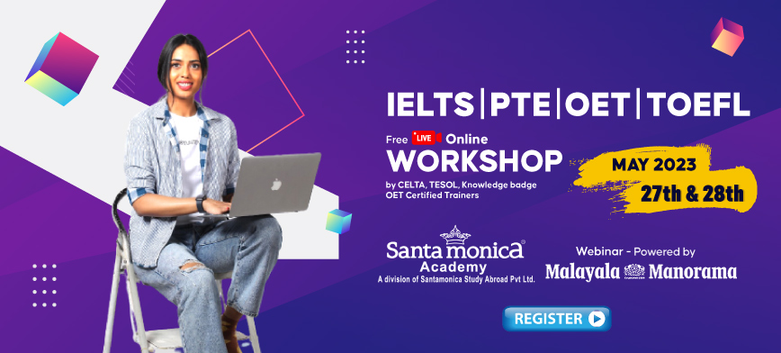 Free Live Online Workshop IELTS,PTE, OET, TOEFL