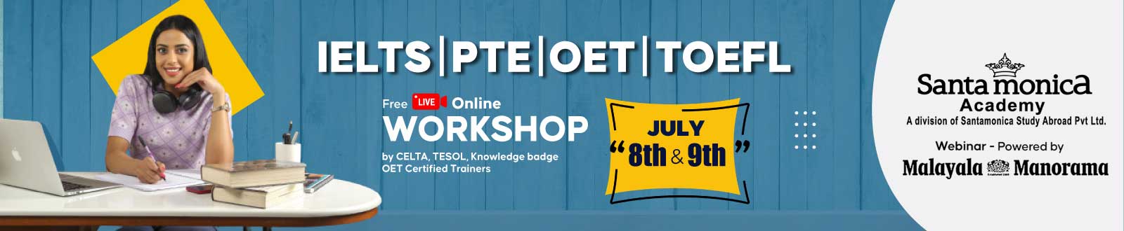 Workshop | IELTS | PTE | OET | TOEFL