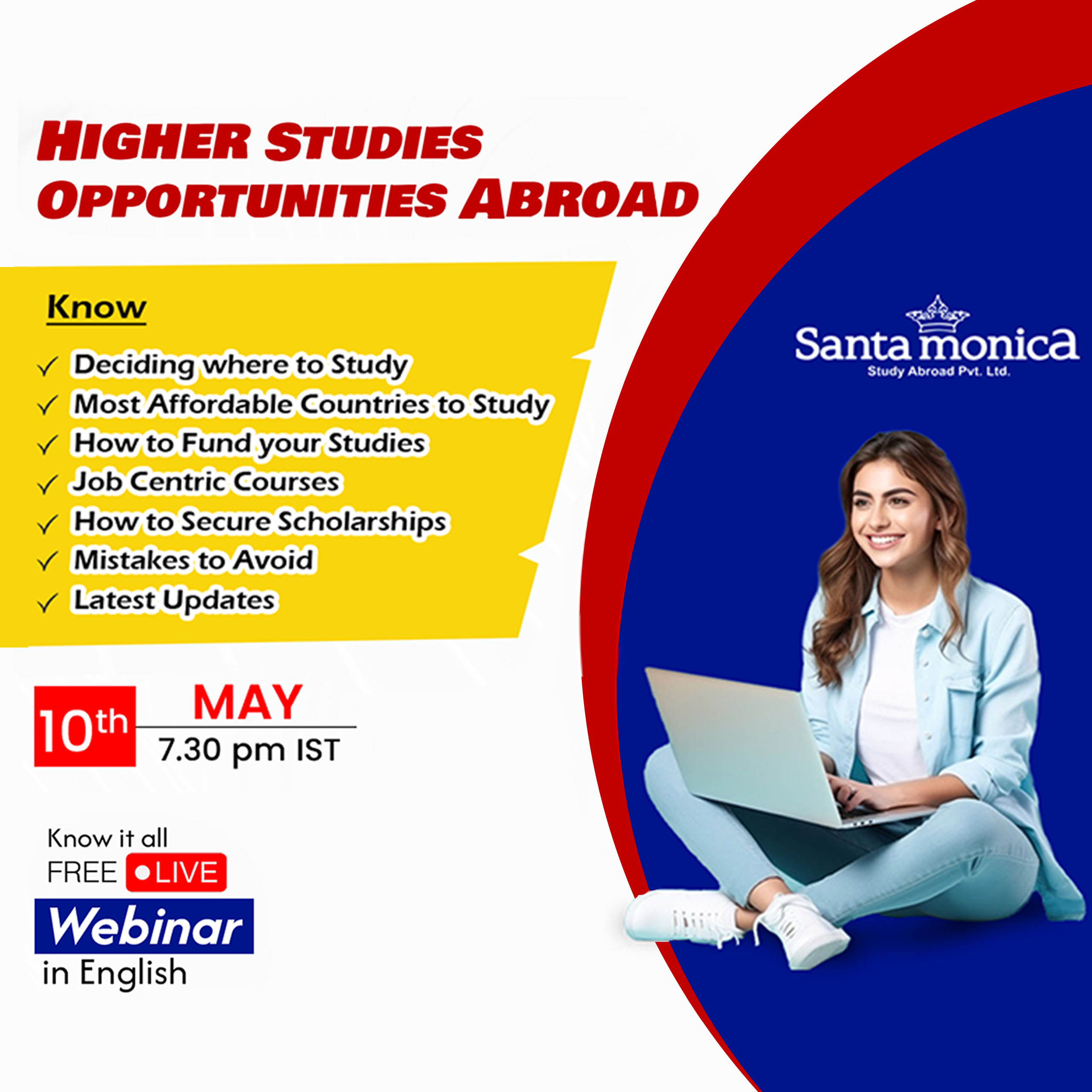 Higher Studies Abroad Mobile Banner