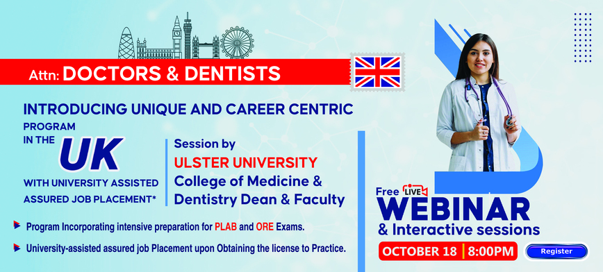 Master’s program for Doctors and Dentists in the UK Webinar – 2024