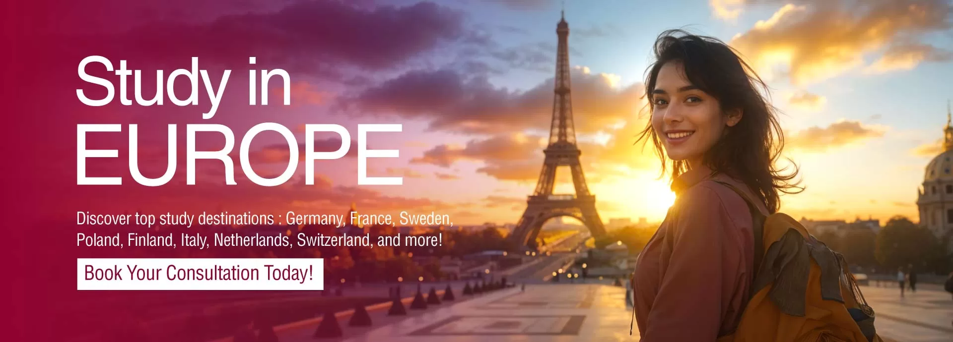 Study destinations in europe