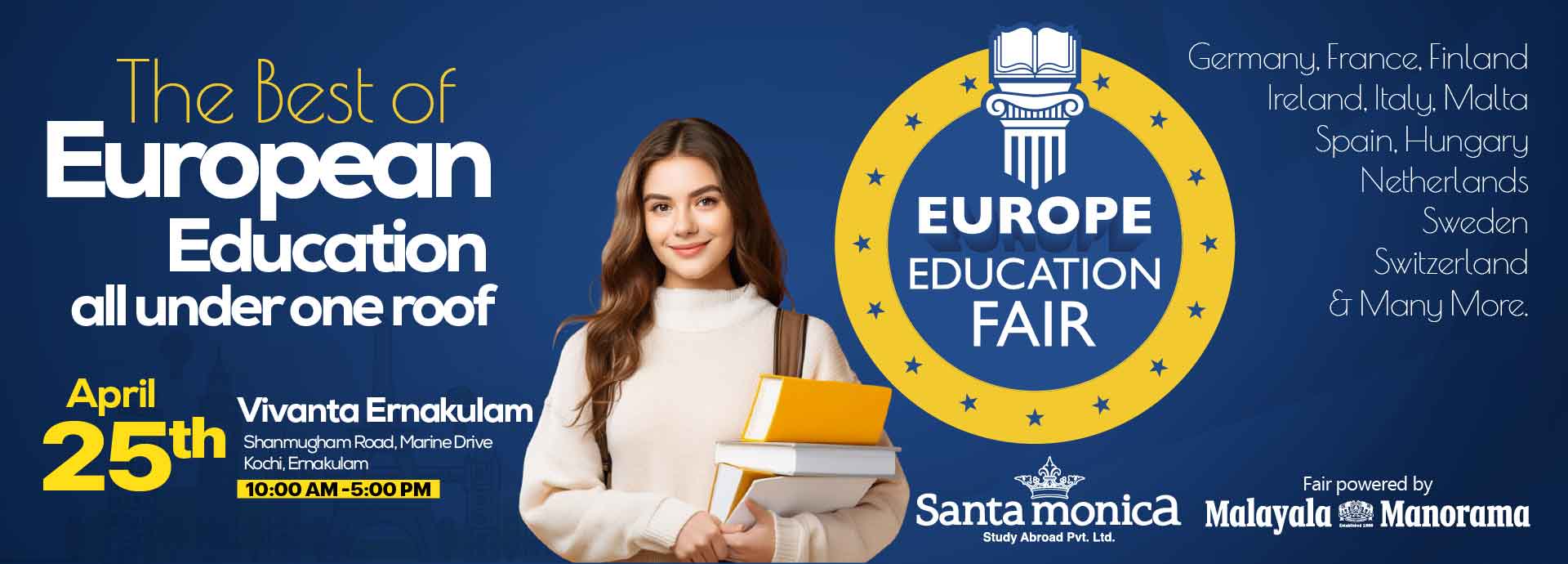 Europe Education Fair page banner